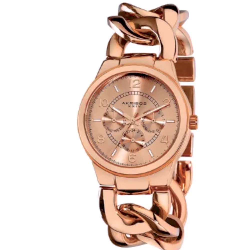 Akribos XXIV Women's Quartz Chain Watch
